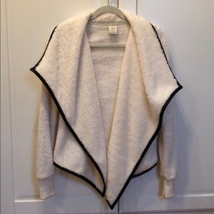 A&F super soft faux fur sweater